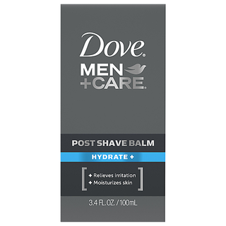 Dove Men+Care Post Shave Balm, Hydrate + 3.4 Fl Oz