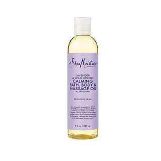 SheaMoisture Lavender & Wild Orchid Bath Body & Massage Oil 8 Oz