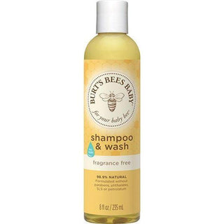 Burt's Bees Baby Shampoo & Wash Fragrance & Tear Free 8oz