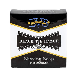 Sir Henry's Black Tie Razor Company Luxury Shaving Soap LVS. Lavender Vanilla Sandalwood. Rich Lather Gives A Smooth Comfortable Shave. Mug Soap. For Gentlemen And Ladies - 3 Ozs