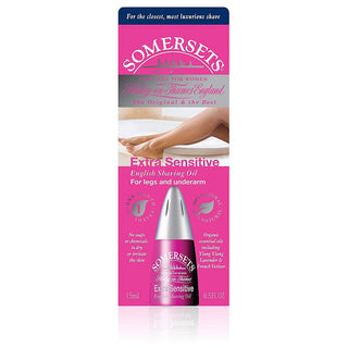 Somersets Maximum Glide Shaving Oil Extra Sensitive, 30 G