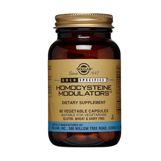Solgar Homocysteine Modulators, 60 Vegetable Capsules