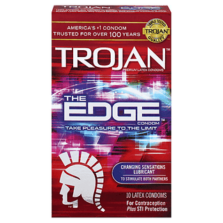 Trojan The Edge Premium Lubricated Condoms