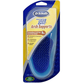 Dr Scholl's Massaging Gel Men's Size 8-13 Arch Supports