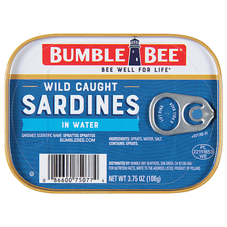 Bumble Bee Sardines In Water 3.75 Oz. Can