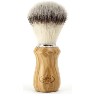 Omega Shaving Brush Hi-Brush Olive Wood #0146832