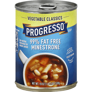 Progresso Vegetable Classics Minestrone Soup Fat Free