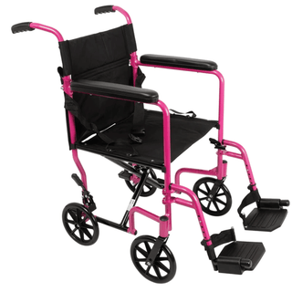 ProBasics Aluminum 19" Transport Chair With Footrests