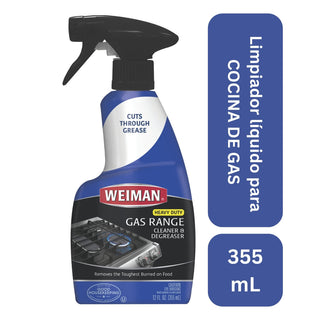 Weiman 12 Oz. Heavy Duty Citrus Scent Gas Range Cleaner & Degreaser