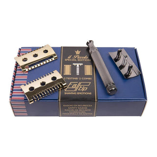 Fatip Special Edition Double Edge Safety Razor With 2 Different Plates