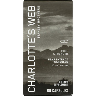 Charlottes Web Capsule Full Strength, 15 Mg, 60 Pc