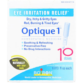 Boiron Optique 1 Minor Eye Irritation Drops, 10 Doses