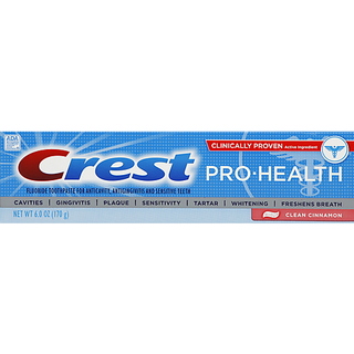 Crest Pro-Health Clean Cinnamon Fluoride Toothpaste 6 Oz. Box