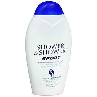 Shower To Shower Absorbent Body Powder Sport - 8 Oz
