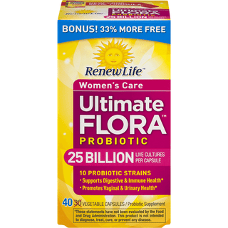 Renew Life Ultimate Flora Womens Care Probiotic Capsules