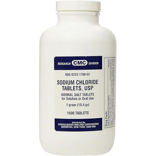 Sodium Chloride, Powder (DS - Dispensing/Stock), 1000 Grams (1 Kilogram)