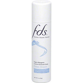 FDS Feminine Deodorant Spray, Ocean Breeze
