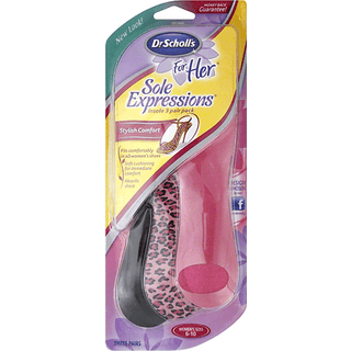 Dr Scholl's For Her Insoles, Sole Expressions, Women's 6-10