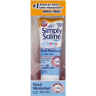 Simply Saline Plus Baby Nasal Moisturizer Plus Aloe Vera 1 Oz Box