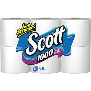 Scott 1000 Sheets Bathroom Tissue 6 Ct Pack