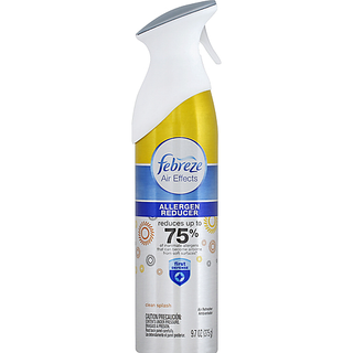 Febreze Air Refresher, Allergen Reducer, Clean Splash 9.7 Oz