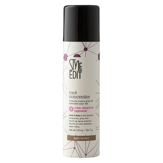 Style Edit Root Concealer Spray Light Brown 2 Oz