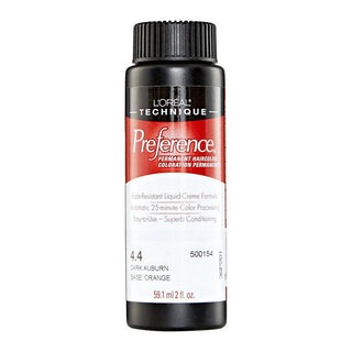 Loreal Hair Color L’Oreal Professional Preference Permanent 4.4 Dark Auburn