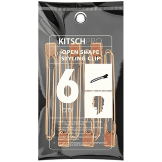 KitSch Open Shape Styling Clips 6pcs