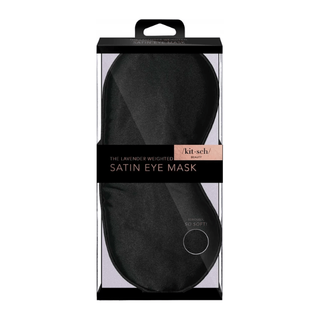KitSch The lavander Weighted Satin Eye Mask