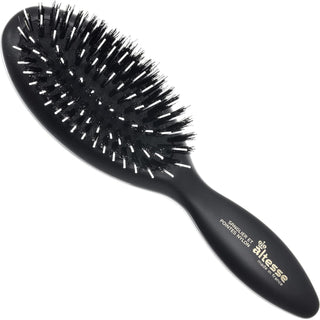 Altesse Brush with Boar Bristles and White Nylon Pins 7 Rows Ref. 8907