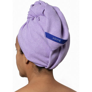 Aquis Original Hair Turban Ultra Absorbent Fast Drying Microfiber Towel