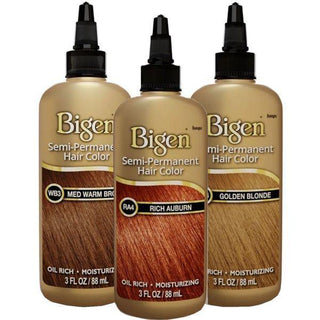 Bigen Semi Permanent Hair Color, Bluest Black, 3 Oz