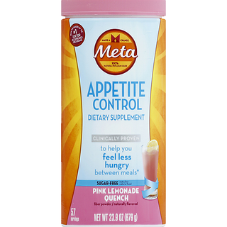 Meta Appetite Control, Fiber Powder, Pink Lemonade Quench 23.9 Oz