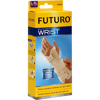 Futuro Deluxe Wrist Stabilizer, Left Hand, Large-X-Large