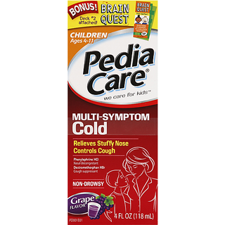 PediaCare Cold, Multi Symptom, Grape Flavor