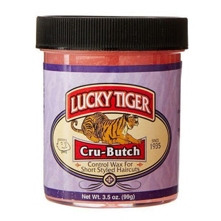 Lucky Tiger Barber Shop Cru Butch And Control Wax 3.5 Oz