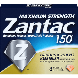 Zantac 150 Acid Reducer, Mg, Maximum Strength, Tablets