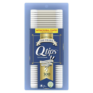 Q-tips Cotton Swabs 375Ea Blister Pack