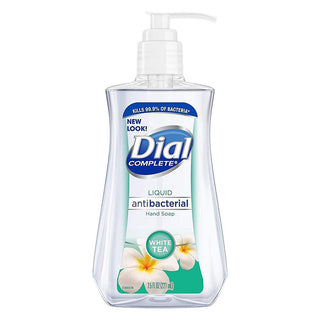 Dial Complete Liquid Antibacterial White Tea Hand Soap 7.5 Oz