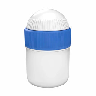Samix Compounding Jar, 15 mL, White with Blue Lid (Case of 50)