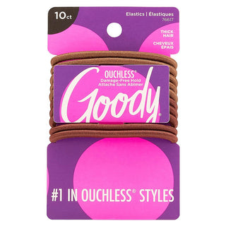 Goody Colour Collection Brunette Hair Elastics - 10 Pcs
