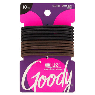 Goody Colour Collection Braided Elastics Black 4 Mm