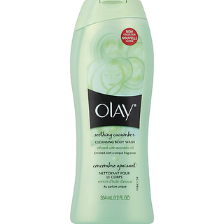 Olay Soothing Cucumber Cleansing Body Wash 12 Fl. Oz. Bottle