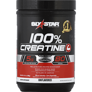 Six Star 100% Creatine Unflavored