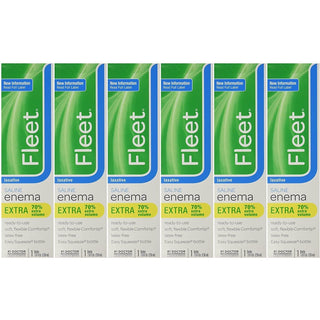 Fleet Laxative Saline Extra Enema For Adult Constipation, 7.8 Fl Oz, 1 Bottle