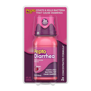 Pepto Bismol Anti Diarrhea Liquid For Upset Stomach Relief, 4 Oz