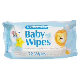 Baby Love Wipes Blue