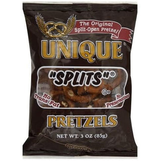 Unique Pretzels Splits - 3 Oz
