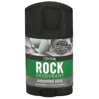 Crystal Rock Deodorant, Wide Stick 3.5 Oz