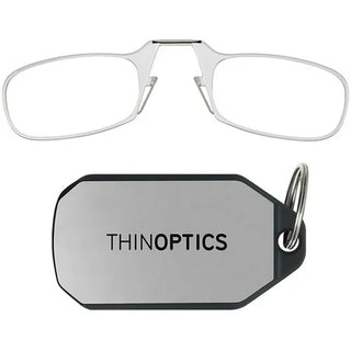 ThinOptics Reading Glasses Clear Keychain 2.0